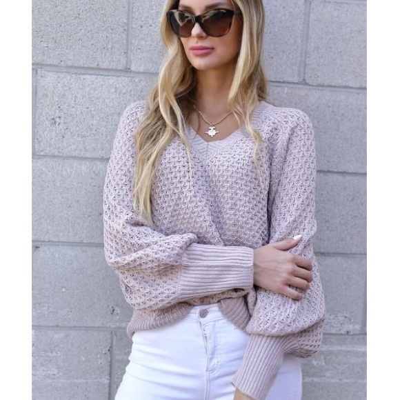 Dream Big Pink Blush Sweater - Picture 1 of 3